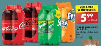 Biedronka Napój coca-cola oferta