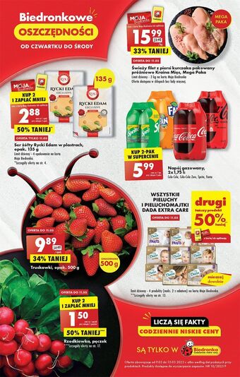 Biedronka Filet z piersi kurczaka kraina mięs oferta