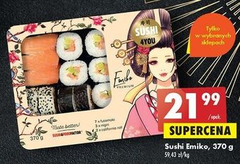 Biedronka Sushi emiko 4you oferta