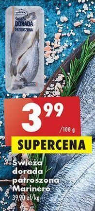 Biedronka Dorada patroszona świeża marinero oferta
