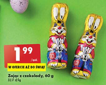 Biedronka Zając z czekolady 60g oferta