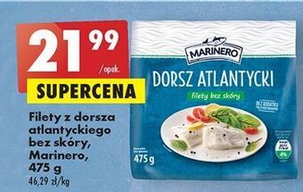 Biedronka Dorsz atlantycki filet bez skóry marinero oferta