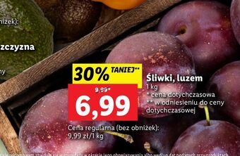 Lidl Śliwki oferta