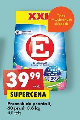 Biedronka Proszek do prania kolorowych i ciemnych tkanin e oferta