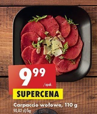 Biedronka Carpaccio wołowe oferta