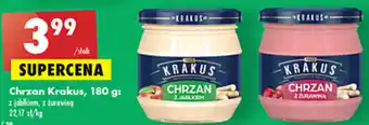 Biedronka Krakus Chrzan 180g oferta