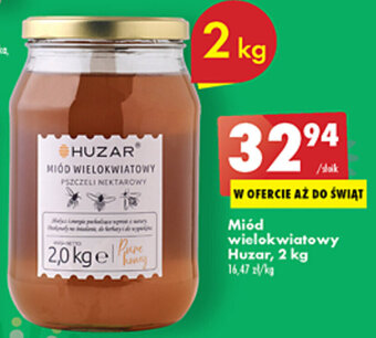 Biedronka Huzar Miód wielokwiatowy 2kg oferta