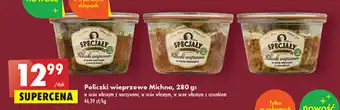 Biedronka Michna Policzki wieprzowe 280g oferta