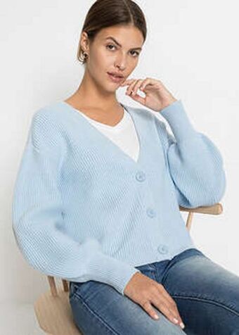 BonPrix Krótki sweter rozpinany oferta