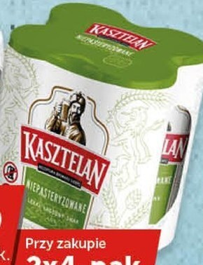 ABC Kasztelan piwo jasne niepasteryzowane 4 x 500 ml oferta