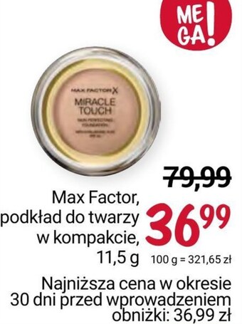 Rossmann Podkład do twarzy max factor oferta