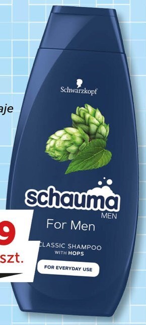 ABC Schauma men for men szampon do włosów dla mężczyzn do codziennego stosowania 250 ml oferta