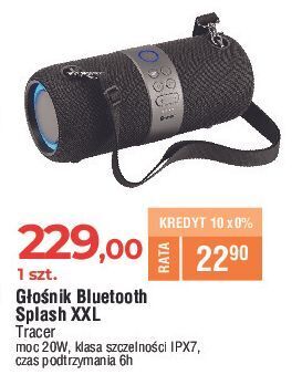 Głośnik bluetooth splash xxl tracer