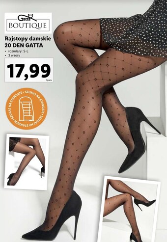 Lidl Rajstopy damskie gatta oferta