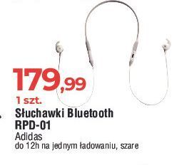 E.Leclerc Słuchawki bluetooth rpd-01 light grey adidas oferta