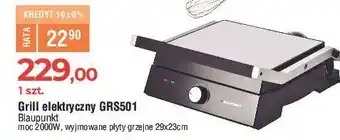 E.Leclerc Grill elektryczny grs501 blaupunkt oferta