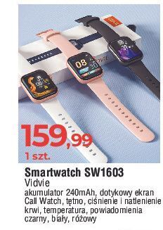 Smartwatch sw1603 różowy vidvie