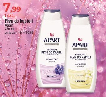 E.Leclerc Kremowy płyn do kąpieli fiołek + prebiotyk apart creamy care oferta