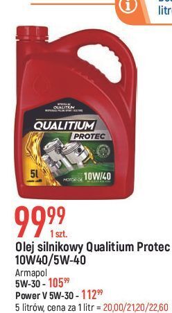 E.Leclerc Olej silnikowy 5w30 qualitium protec oferta