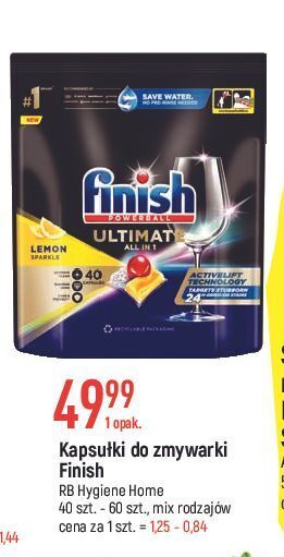 E.Leclerc Tabletki do zmywarek lemon finish quantum ultimate oferta