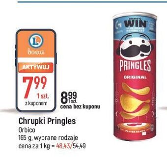 E.Leclerc Chipsy original pringles oferta