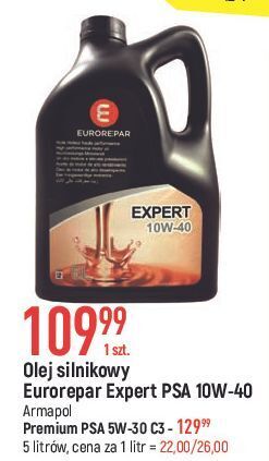 Olej silnikowy expert 10w-40 eurorepar