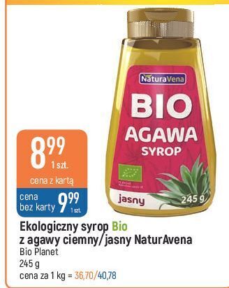 E.Leclerc Syrop z agawy ciemny naturavena oferta