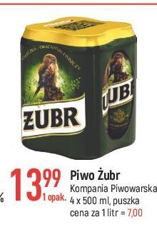 E.Leclerc Piwo żubr 1768 oferta