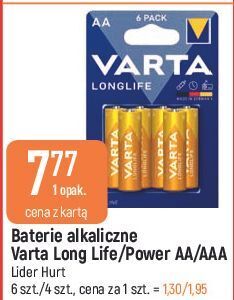 E.Leclerc Baterie aa varta longlife oferta