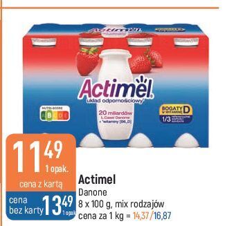 E.Leclerc Jogurt truskawka danone actimel oferta