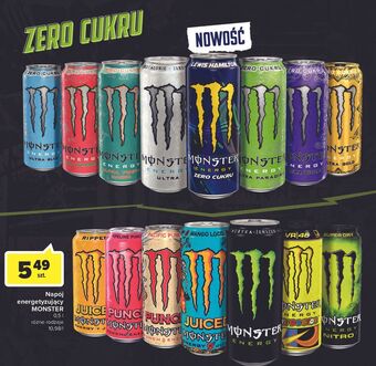 Carrefour Napój energetyczny monster energy ultra oferta