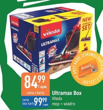 E.Leclerc Mop z wiadrem ultramax vileda oferta