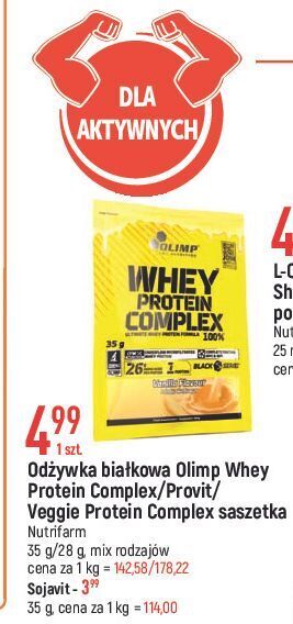 E.Leclerc Odżywka białkowa olimp sport nutrition sojavit 85 oferta