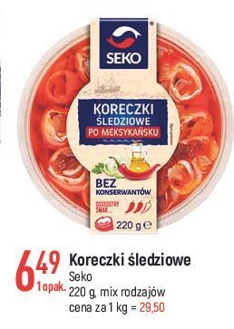 E.Leclerc Koreczki śledziowe po meksykańsku seko oferta