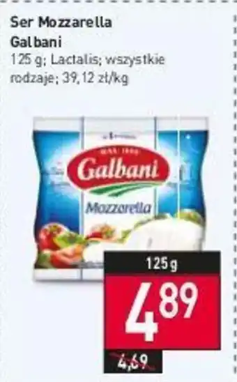 Stokrotka Lactalis Ser Mozzarella 125 g oferta