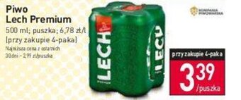 Stokrotka Kompania Piwowarska Piwo Lech Premium 500 ml oferta