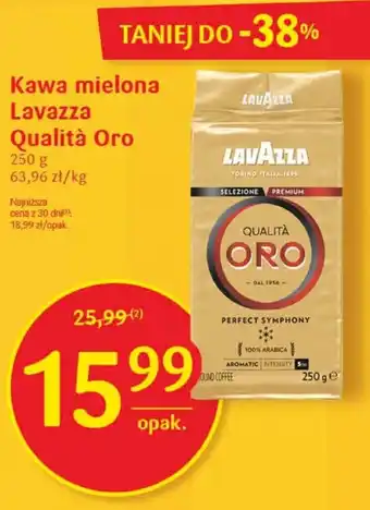 Delikatesy Centrum Lavazza Kawa mielona Qualita Oro 250 g oferta