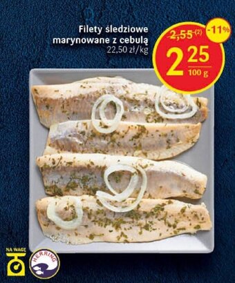 Delikatesy Centrum Filety śledziowe marynowane z cebulą 100 g oferta