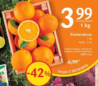 Delikatesy Centrum Pomarańcze 1 kg oferta