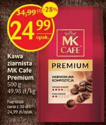 Delikatesy Centrum MK Cafe Kawa ziarnista Premium 500 g oferta