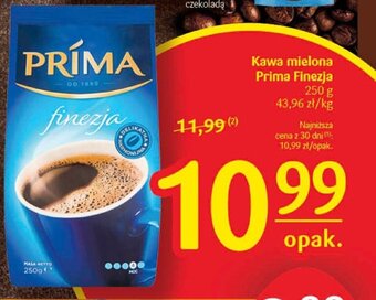 Delikatesy Centrum Prima Finezja Kawa mielona 250 g oferta