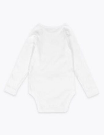 Marks & Spencer Adaptive pure cotton bodysuit (7lbs-16 yrs) oferta