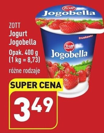 ALDI Zott Jogurt Jogobella 400g oferta