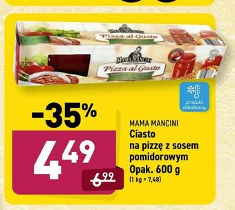 ALDI Ciasto na pizzę z sosem pomidorowym oferta