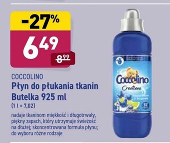 ALDI Płyn do płukania tkanin oferta