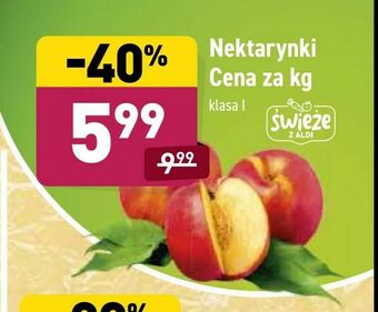 ALDI Nektarynki oferta