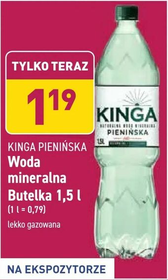 ALDI Woda mineralna oferta