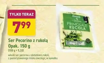 ALDI Ser Pecorino z rukolą oferta