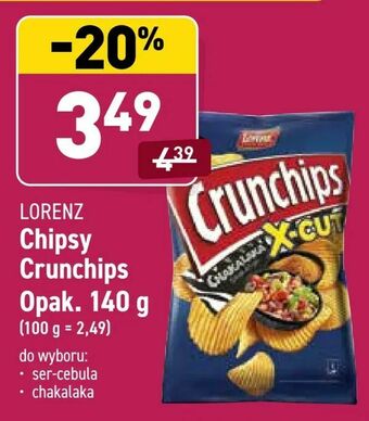 ALDI Chipsy Crunchips oferta