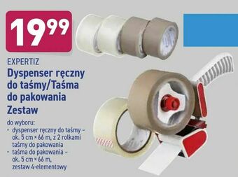 ALDI Dyspenser ręczny do taśmy/Taśma do pakowania oferta